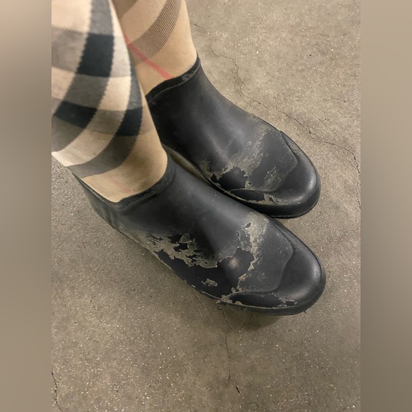 Burberry Rubber Rain Boots - Picture 9 of 10